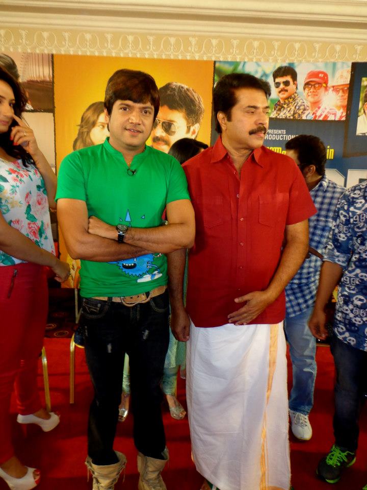 FIROZ KHAN WITH MAMMOOKKA NEW MALAYALAM FILM FACE2FACE 14